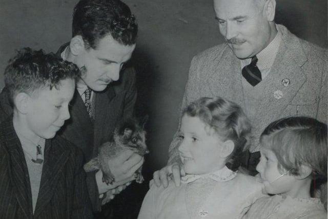 Animals were a large part of the club's activities.