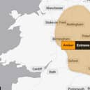 An Amber Extreme Heat warning has been issued by the Met Office