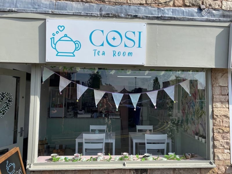 Cosi Tea Room opened in May. A family-run business on Clumber Street serving fresh homemade cakes and pastries! Group bookings are accepted.