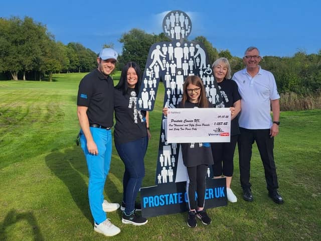 The Sheppard Family at Brierley Forest Golf Club, Huthwaite - from left, Liam, Laura, Alexa, Andrea and Jeremy.