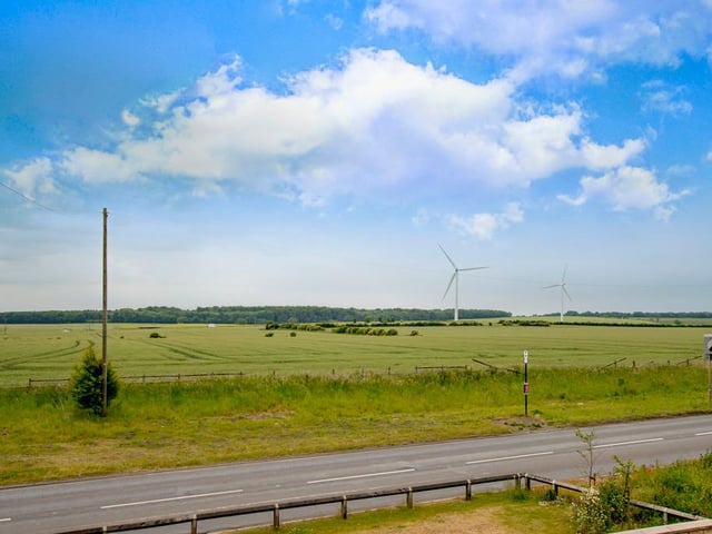 The house has "superb" countryside views.