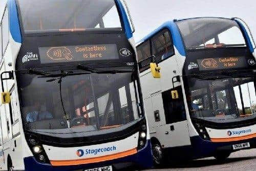 Dozens of Stagecoach services have been cancelled.