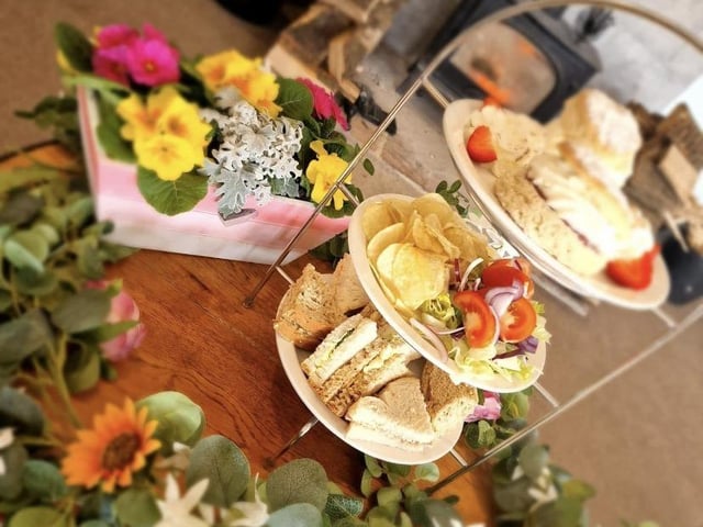 Glapwell Tea Room & Coffee Shop, on Glapwell Lane, is an addition to Glapwell Nurseries and can be found on the outskirts of Mansfield. The perfect place for an afternoon tea. The venue received a 4.6 star rating on Google, one review stated: ""Went here for a baby shower the afternoon teas are amazing food great"