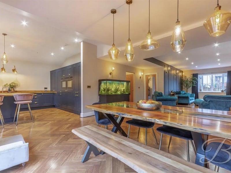 The property is light and airy throughout with lots of natural light