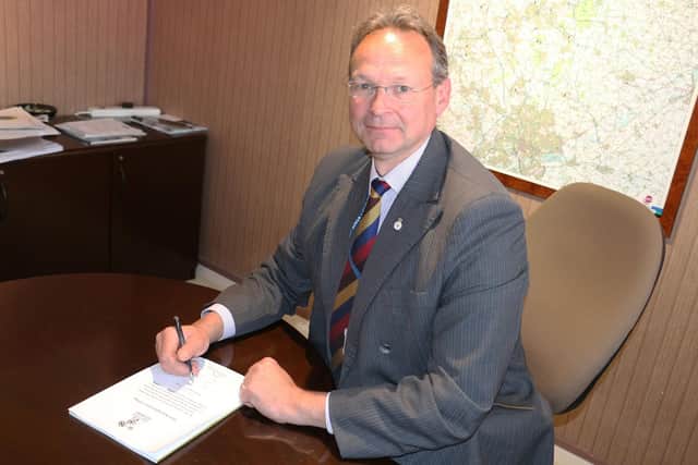 Flashback to 2020 when Andrew Cropley MBE signed the Armed Forces Covenant.