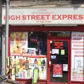 Smedley assaulted and racially abused the manager of High Street Express in Hucknall. Photo: Google
