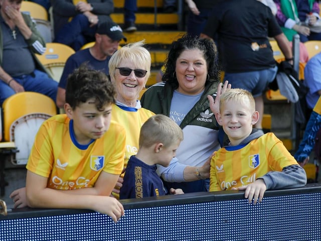 Mansfield Town fans saw the side secure another excellent home win.