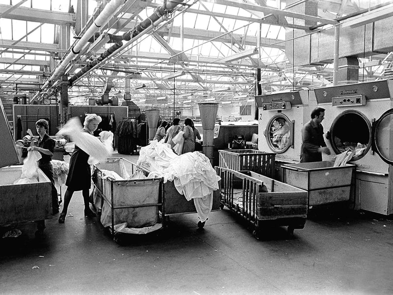 Can you recognise any ex-colleagues from your days at the laundry?
