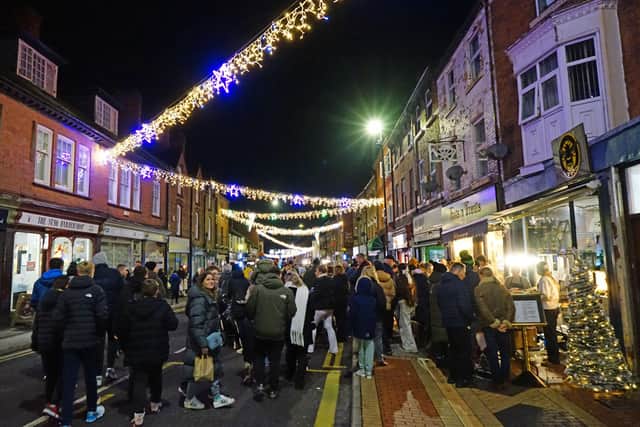 Eastwood's Christmas lights switch-on will take place on Saturday.