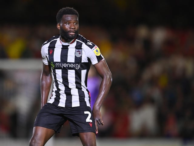Michee Efete has impressed for newly-promoted Grimsby Town and steps in to our right back slot.