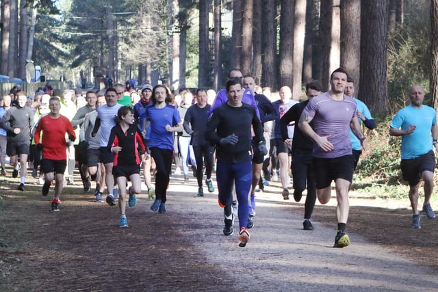 On a crisp, sunny Saturday morning, the picturesque surroundings were perfect. After the run, many of the competitors grabbed a coffee and enjoyed a chat at the Sherwood Pines Cafe