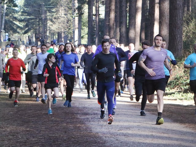 On a crisp, sunny Saturday morning, the picturesque surroundings were perfect. After the run, many of the competitors grabbed a coffee and enjoyed a chat at the Sherwood Pines Cafe