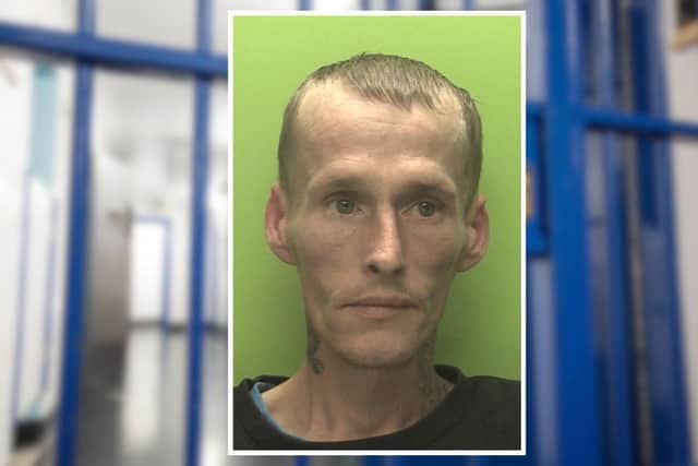 Thirty-seven-year-old Lee Lilliman targeted a number of different stores in Sutton and Stanton Hill, Ashfield, where he brazenly stole items from the shelves.