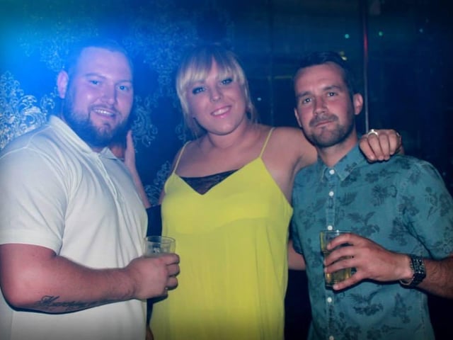 Enjoying a night out