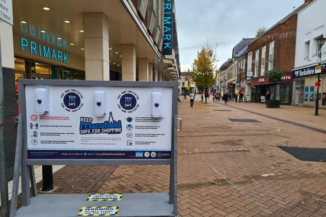 Mansfield has moved into Tier 3 restrictions today