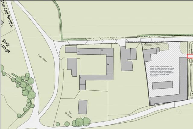 Ms Gair Kettles has submitted a planning application to erect an eight bed holiday home with a swimming pool.