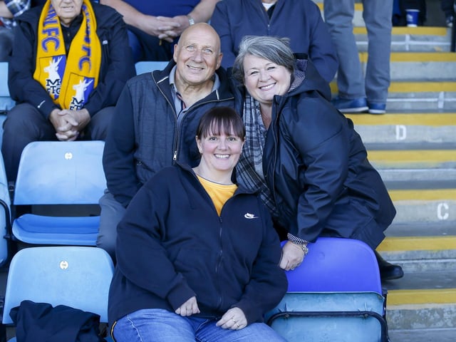 Stags fans at Gillingham.
