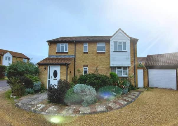 This four bedroom house in Martin Close, Lee-On-The-Solent is on the market for £450,000. It is listed on Zoopla by Nesbitt & Sons.