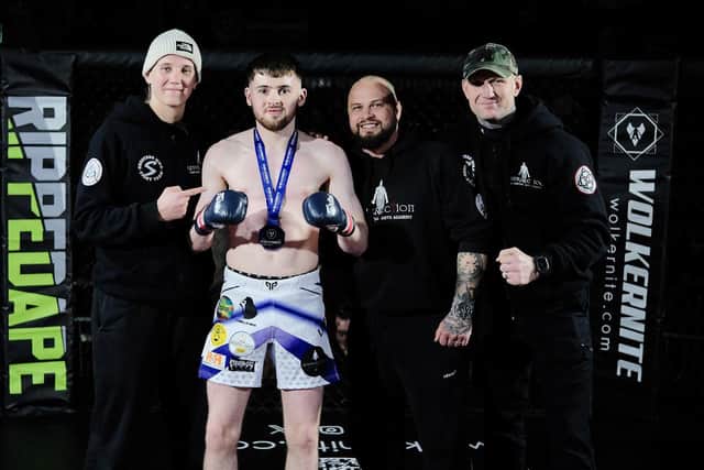 Rhys Lawrence and his Submission Team