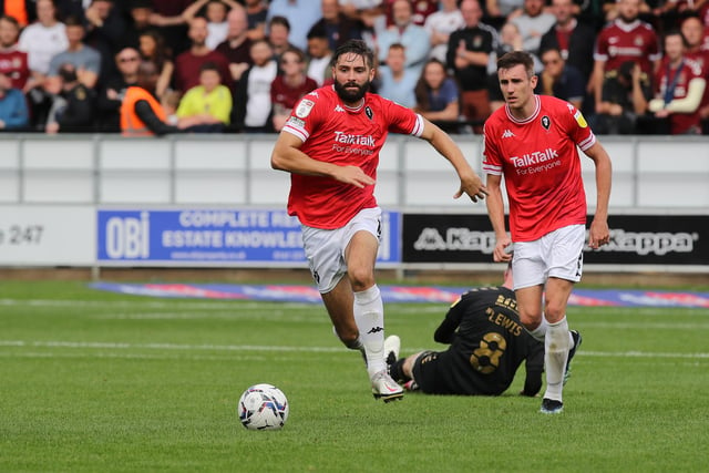 Jordan Turnbull has the highest average rating of any League Two player. He has been man-of-the-match five times during 29 appearances for Salford.