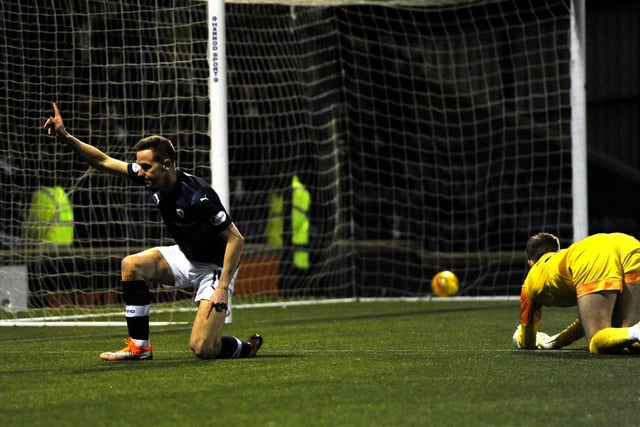 Steven MacLean scores in a League One 1-1 draw from March 2020, the last time the two sides met.
