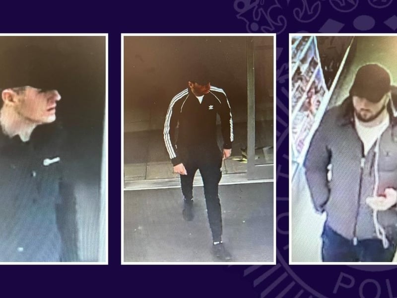 Police investigating the theft of a large quantity of cosmetic products have released images of three men they would like to speak to.
Skincare products worth more than £3,500 were taken from Boots, in St Peter’s Retail Park, Mansfield, at around 7.30pm on Wednesday, March 22.
Anyone with information is asked to call 101 quoting incident 747 of March 22.