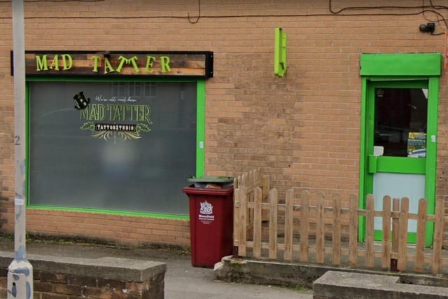 Mad Tatter on Station Street, Mansfield Woodhouse, has a perfect rating of 4.9 out of 5 from 21 Google reviews.
