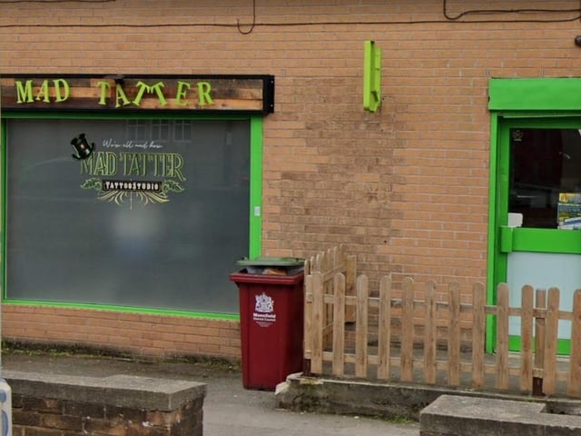 Mad Tatter on Station Street, Mansfield Woodhouse, has a perfect rating of 4.9 out of 5 from 21 Google reviews.