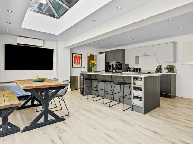 Back into the kitchen now, and this shot gives you an idea of the amount of space available. It's a common theme throughout the £375,000 house.