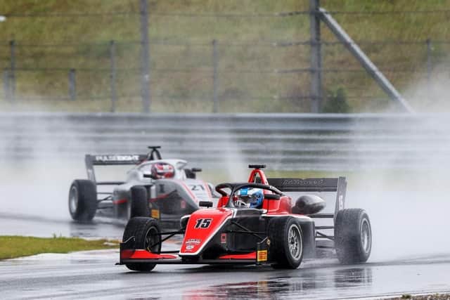 Hillspeed's Aditya Kulkarni at Circuit Zandvoort. Photo by Dom Gibbons.