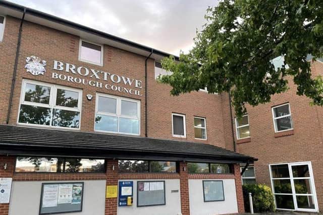 Broxtowe Borough Council headquarters, on Foster Avenue, Beeston.