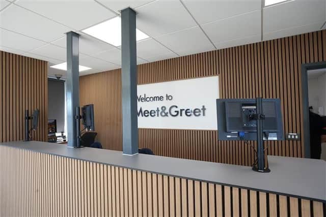 A new Meet and Greet office greets EMA customers