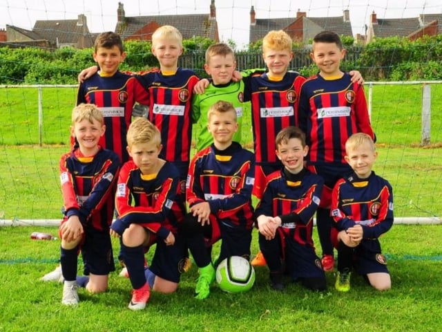 Quarrydale United U9s in 2018