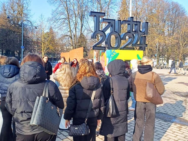 Students learnt a lot about the life and history of the people of Tartu