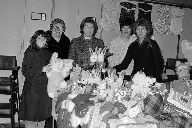 Mansfield's Dallas Street Centre Christmas Fair in 1980.