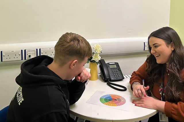 Chloe is a peer mentor apprentice in the college’s student welfare team.