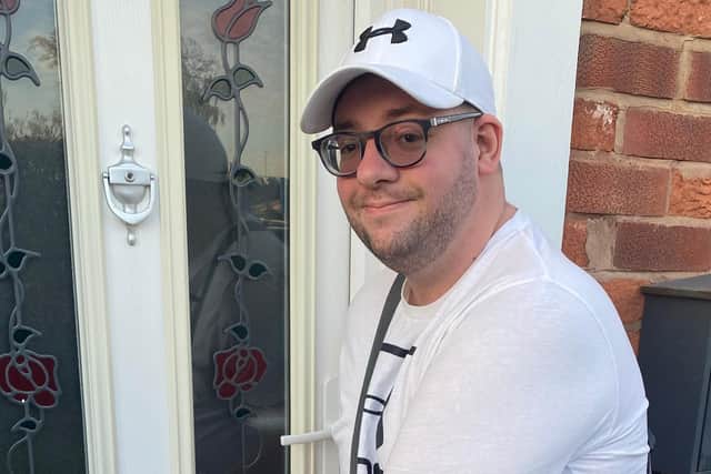 Christopher Roe, 31, volunteers for 2020 Vision Community Enterprises Ltd in Ashfield.