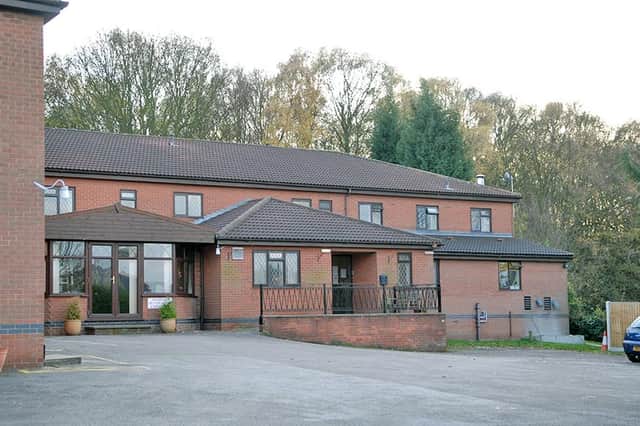 Parkside Nursing Home at Forest Town, Mansfield, which has been branded 'Inadequate' by Care Quality Commission inspectors.