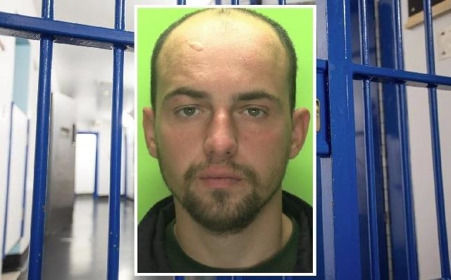 Connor Barrowcliffe, 29, of no fixed address, pleaded guilty to five shop thefts and two breaches of a criminal behaviour order. He was jailed for 12 months and told to pay £403.95 compensation. (Picture: Nottinghamshire Police.)