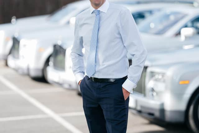 Matthew Lymn Rose, Managing Director of East Midlands funeral director A.W. Lymn