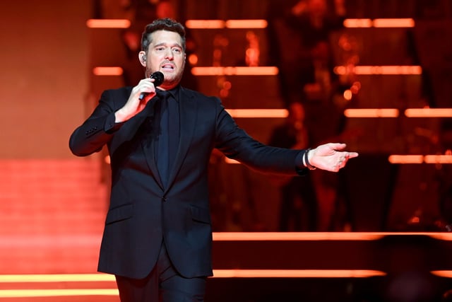 Michael Bublé's rendition of It's Beginning to Look a Lot Like Christmas is the fourth most streamed Christmas song. The song has been streamed over 820 million times on Spotify, earning an estimated $6,560,168. The song has a playlist reach of 93 million. The original version was performed by Bing Cosby and was released over 70 years ago; it has over 1 billion streams on Spotify alone. (Photo by Kate Green/Getty Images)