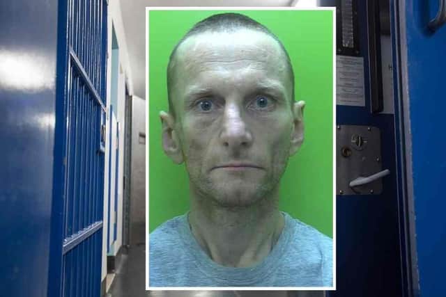 Kieron Millin of no fixed address, was sentenced to three-and-a-half years in prison, while also receiving a fine for his actions.