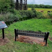 The Friends of Bennerley Viaduct need help to move four tons of aggregate to build bases for new iron seats. Photo: Submitted