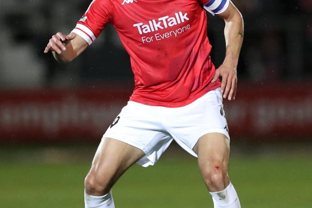 Salford City's Jason Lowe enjoyed seven seasons with Blackburn Rovers and has also played for Bolton. He is one of two Salford players to make the starting eleven.