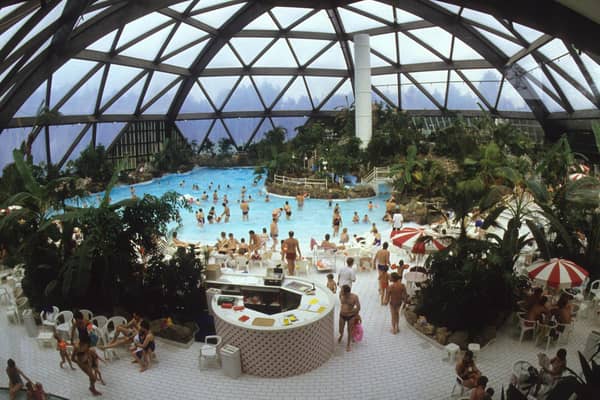 The dome at Center Parcs covers a paradise where thousands of people have been to over the years.