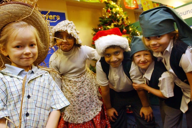 The Christmas Scarecrow was the name of the Nativity at Marine Park Primary in 2005. Does this bring back lovely memories?