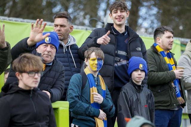 Mansfield Town fans watched a great away win for Stags.