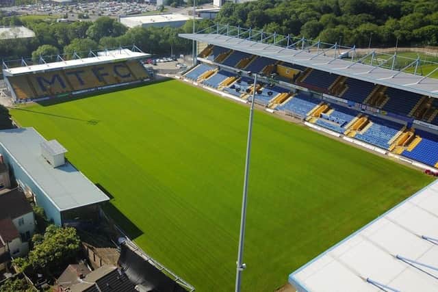 Mansfield Town's One Call Stadium will be open for testing five days a week