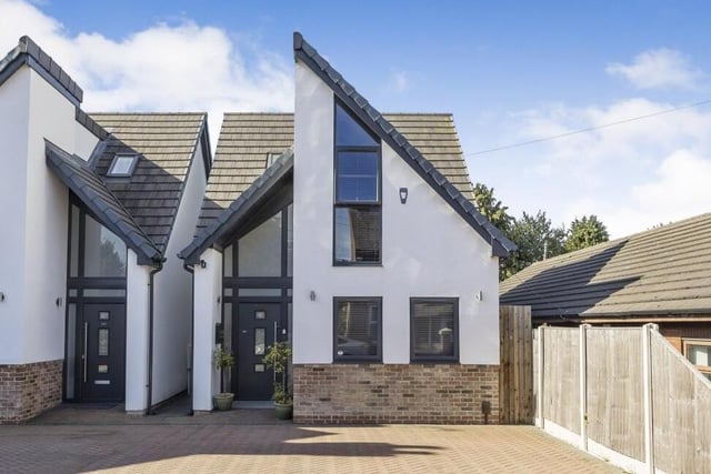 Architect-designed and finished to a high standard is this modern and quirky dormer-style bungalow on Percy Street in Eastwood. It is for sale with estate agents Purplebricks, whose price is £300,000.