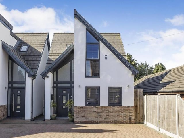 Architect-designed and finished to a high standard is this modern and quirky dormer-style bungalow on Percy Street in Eastwood. It is for sale with estate agents Purplebricks, whose price is £300,000.